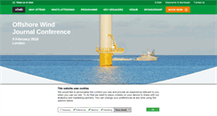 Desktop Screenshot of offshorewindjournalconference.com